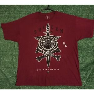 Sullen Run With the Wolves T shirt Sz 2XL